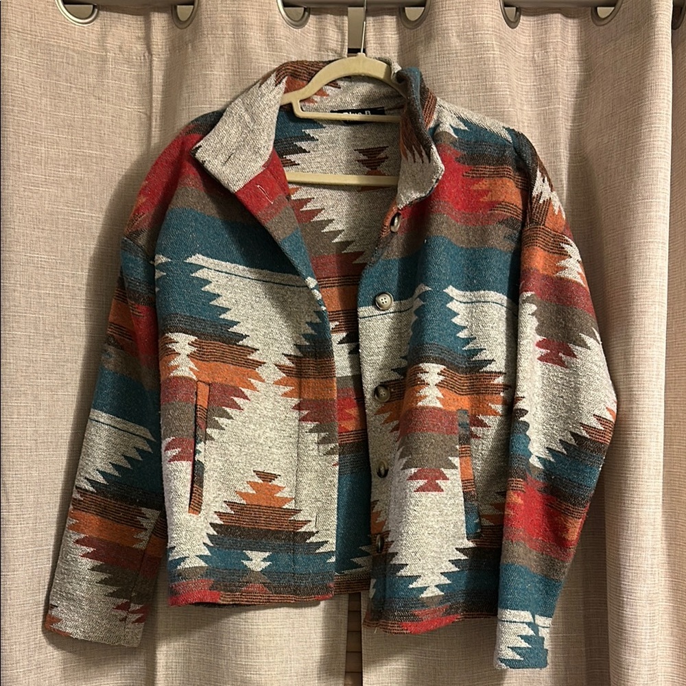 Southwestern Patterned Jacket